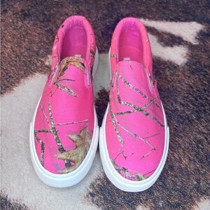 Lamo Pink and Brown Kids Shoes